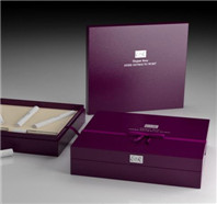 紫色梦幻套装式化妆品盒