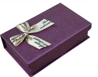 高贵紫珠宝首饰盒